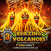 3 Blazing Volcanoes Power Combo game